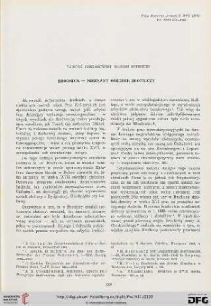 17: Brodnica, nieznany ośrodek złotniczy