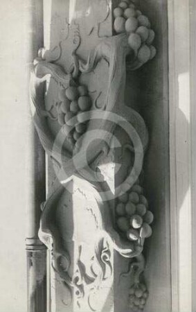 Pilasterrelief am Bürgerhaus Langer Markt 41 in Danzig
