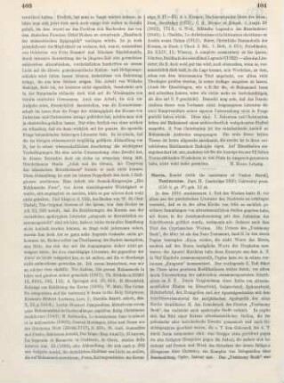 404-406 [Rezension] Harris, James Rendel, 1920