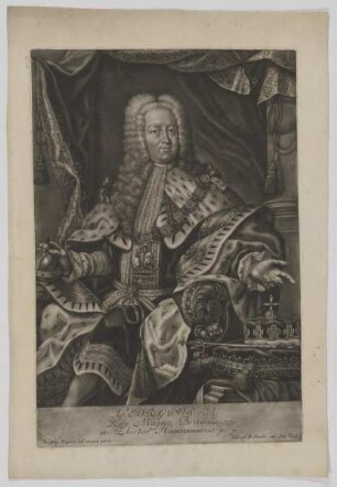 Bildnis des Georgivs II., Rex Magna Britania