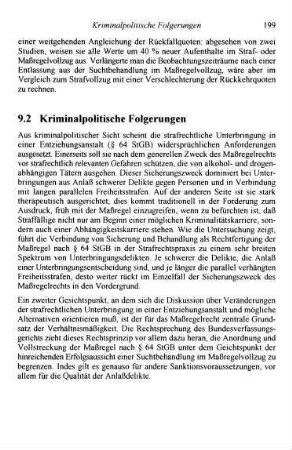 199-208, 9.2 Kriminalpolitische Folgerungen
