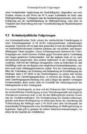 199-208, 9.2 Kriminalpolitische Folgerungen
