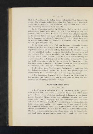 Wissenschaftlicher Abend am 13. Juni 1903.