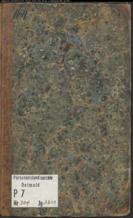 Zivilstandsregister von Dorsten (H 1811). (Gemeinde: Dorsten, Kreis Recklinghausen)