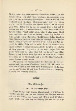 Die Eisenbahn