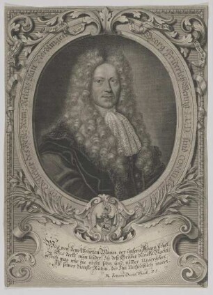Bildnis des Georg Friderich Wenng