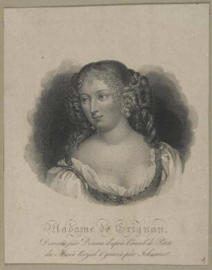 Bildnis des Madame de Grignan