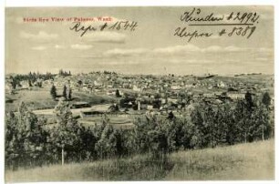Palouse. Birds Eye View of Palouse, Wash.