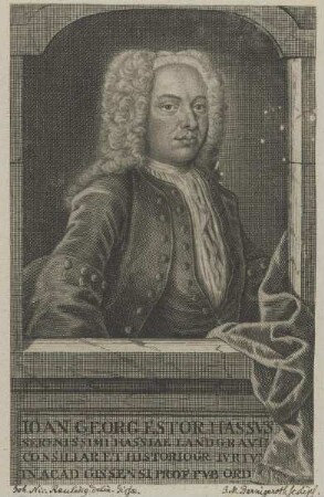 Bildnis des Ioan Georg Estor