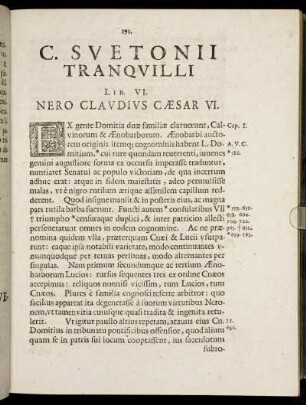 Lib. VI. Nero Claudius Cæsar VI.