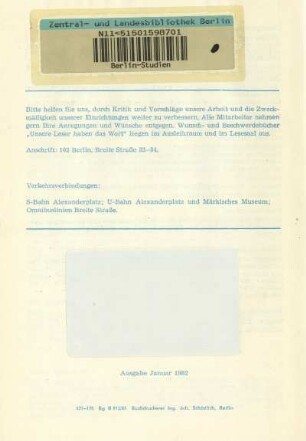 Standort ; Verkehrsverbindungen