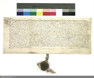 Revers Reinhards Schenck zu Schweinsberg und weiterer namentlich genannter Personen bezüglich der Belehnung mit einem jährlichen Mannlehen von 13 Gulden durch Johann Bernhard [Schenck zu Schweinsberg], Abt von Fulda