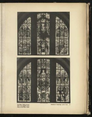 Seitenfenster Haupttreppe zweiter Stock.