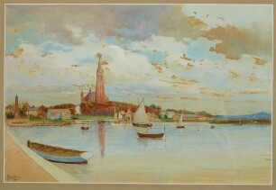 Schleswiger Dom vom Wasser