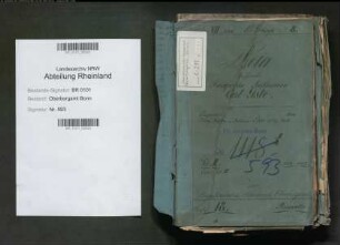 Liste, Karl 02.05.1818 - 12.06.1874; Bergmeister; Prüfungs- u. Personalakten Band 2