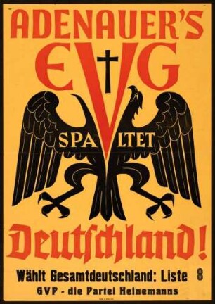 GVP, Bundestagswahl 1953