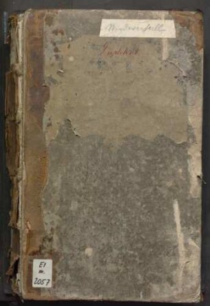Taufregister I -1819 Eheregister I 1808-1856 Totenregister I -1835