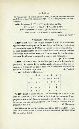 QUESTIONS PROPOSÉES.