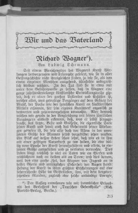Richard Wagner.