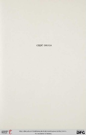 Część druga