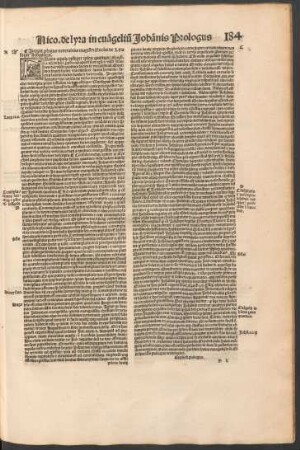 Incipit prologus venerabilis magistri Nicolai de Lyra super Iohannem.