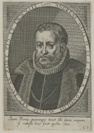 Bildnis des Andreas Gaill