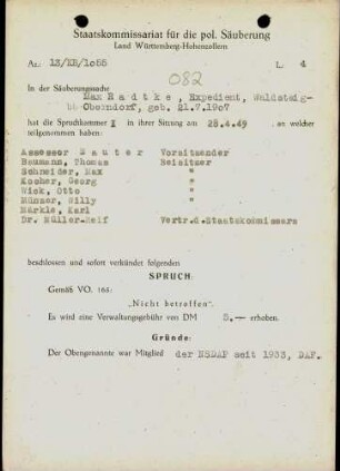 Radtke, Max