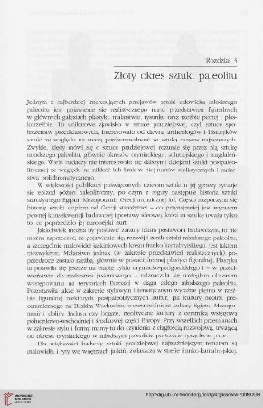 Rozdział 3: Złoty okres sztuki paleolitu