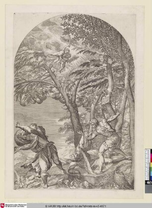 [Le martyre de St. Pierre de l'ordre des frères prêcheurs; The Martyrdom of St. Peter of the Order of Predicant Friars; Das Martyrium des Heiligen Petrus]