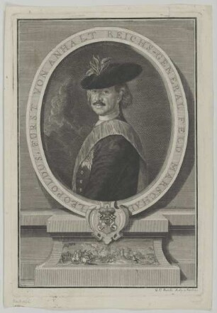 Bildnis des Leopold I. von Anhalt-Dessau