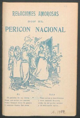 Relaciones amorosas con el Pericón nacional : con El pericón nacional
