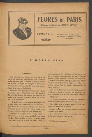 Flores de Paris : Romance histórico