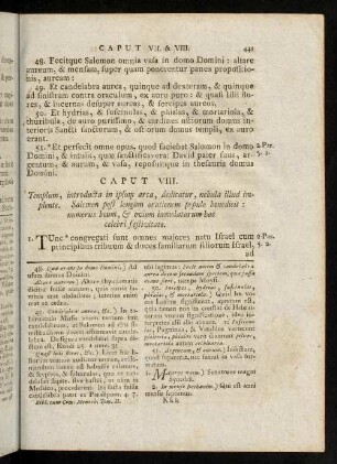 441-464, Caput VIII.-XI.