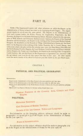 Chapter I. Physical and political geography.
