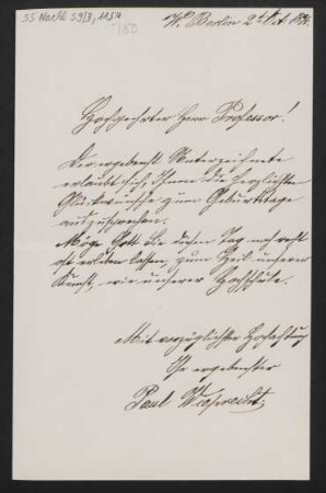 Brief an Woldemar Bargiel : 02.10.1894