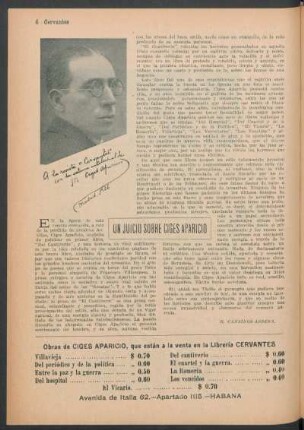 Un juicio sobre Ciges Aparicio
