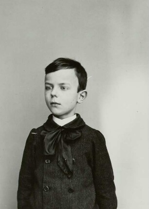 Kinderbildnis des Malers und Bühnenbildners Rudolf Kroll