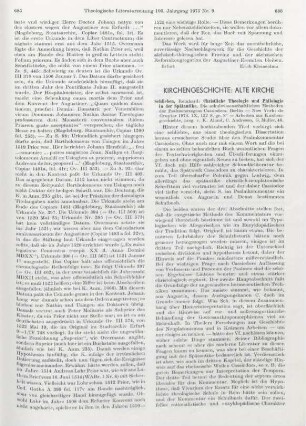 687-688 [Rezension] Gregorius Nazianzenus, Lettres théologiques