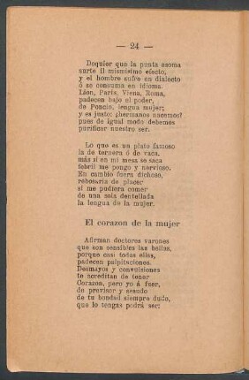 El corazón de la mujer