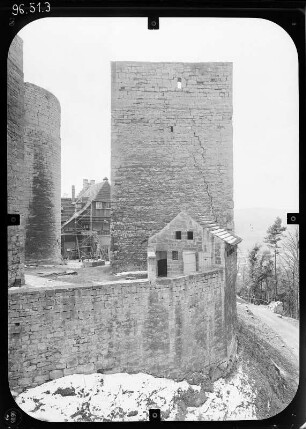 Treffurt. Burgruine Normannstein (Umbau um 1200)