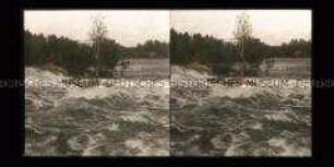 Stromschnellen des Flusses Vuoksi