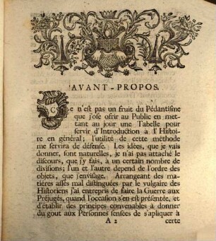 Essai pour donner une idée aussi succinte que méthodique de l'histoire en général