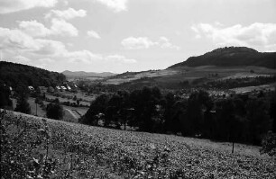 Freiburg: Blick vom Lorettoberg zum Schönberg und nach Wittnau