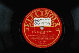 Die Zauberflöte : 1. Akt, Duett: Bei Männern, welche Liebe fühlen / Mozart
