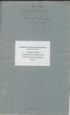 Criminalia Seel- und Burbach