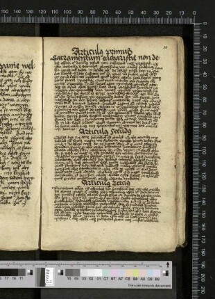 [Widerlegung der 10 Artikel der Waldenser über das Sakrament der Eucharistie]