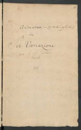 Variationen; cemb; F-Dur