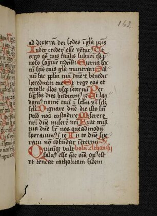 Symbolum Athanasii (Ergänzung d. 16. Jh.)