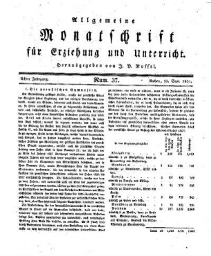 Die preußischen Gymnasien
