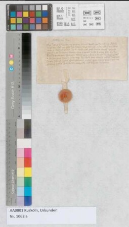 Quittung des Kölner Schöffen Joh. von Kovelshoven über 150 Florin Rente aus dem Bonner Zoll.